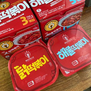 한성기업 무볼레 닭떡볶이+해물떡볶이 2종 세트 — 5점을 준 리뷰어가 2021년 10월 올린 사용 사진