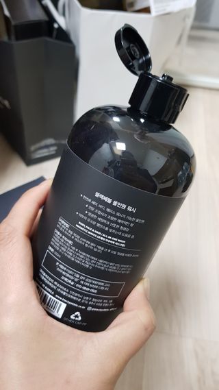블랙페블 올인원 워시 마그네틱 웨이브 500ml — 5점을 준 리뷰어가 2021년 5월 올린 사용 사진