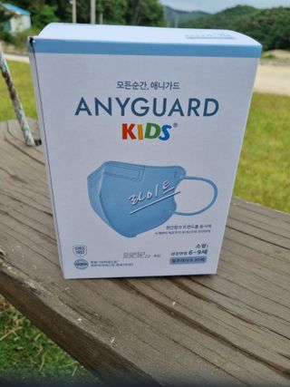 애니가드키즈 라이트 소형 5컬러 각 10매입 [크리미베이지, 코튼핑크, 블루레이크, 페일로즈, 민트그린] — 5점을 준 리뷰어가 2022년 6월 올린 사용 사진