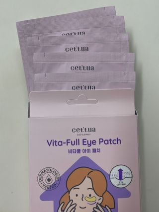 세뚜아(Cettua) 나우[세뚜아] 비타풀 아이 패치 Cettua Vita-Full Eye Patch — 5점을 준 리뷰어가 2024년 3월 올린 사용 사진