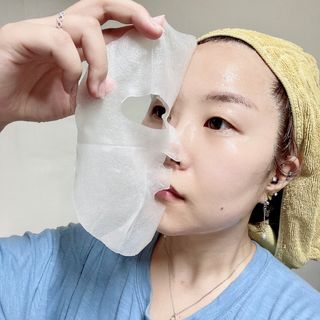 에이스노 레스큐 부스트 하이드레이션 시트마스크 — 5점을 준 리뷰어가 2021년 9월 올린 사용 사진