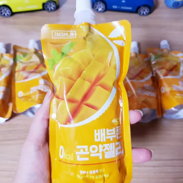 배부른 곤약젤리 3종(맛 랜덤 발송) 리뷰 사진