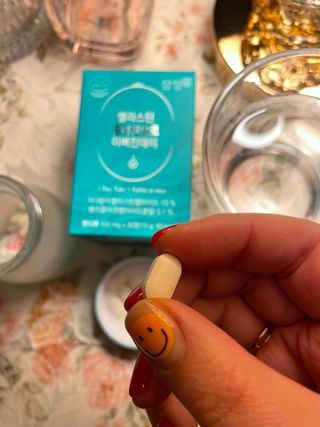 체인미 엘라스틴 콜라겐으로 이뻐진데이 500mg x 30정 — 5점을 준 리뷰어가 2021년 12월 올린 사용 사진
