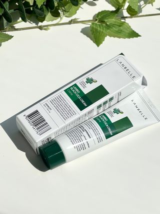 랑벨 랑바이오 블랙 시카 크림 50ml(블랙비 프로폴리스, 시카 4종, 판테놀 10 함유) — 5점을 준 리뷰어가 2022년 4월 올린 사용 사진