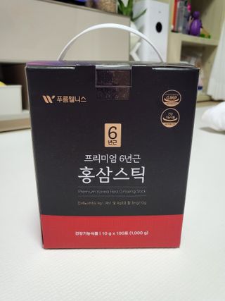 [푸름웰니스] 프리미엄 6년근 홍삼스틱 3mg x 100포 — 5점을 준 리뷰어가 2022년 3월 올린 사용 사진