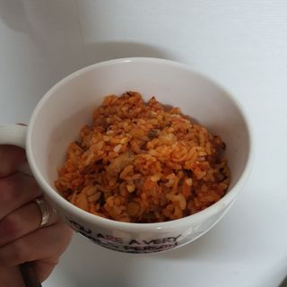 한성기업 무볼레 왕건더기 볶음밥 묵은지삼겹살 — 5점을 준 리뷰어가 2021년 10월 올린 사용 사진