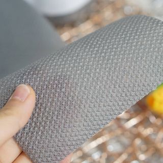 [생활공작소] 일회용 수세미 미니_그레이 60매 x 3입 — 5점을 준 리뷰어가 2021년 2월 올린 사용 사진
