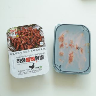[닭집아들] 직화마라국물닭발 & 직화통뼈닭발 — 5점을 준 리뷰어가 2024년 3월 올린 사용 사진