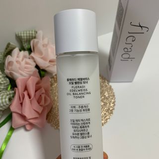 플레라디 에델바이스 오일 밸런싱 토너 — 5점을 준 리뷰어가 2021년 7월 올린 사용 사진