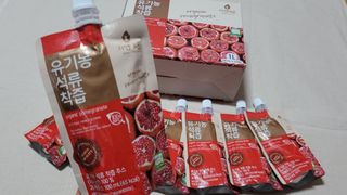 자연에온 유기농 석류 착즙 100mL 10개입 2BOX — 5점을 준 리뷰어가 2020년 12월 올린 사용 사진