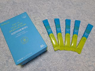 메디포스트 모비타 바디코드 식이섬유 차전자피에 빠지다 30포 — 2점을 준 리뷰어가 2022년 12월 올린 사용 사진