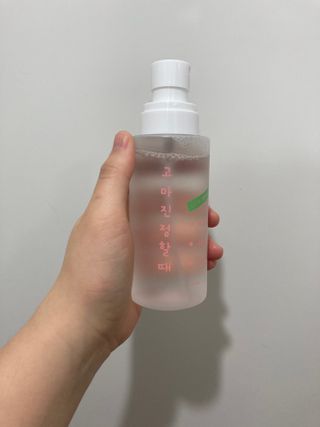 [시카앰플] 묘오한 고마진정할때 진정 스프레이 앰플 150ml — 4점을 준 리뷰어가 2021년 3월 올린 사용 사진