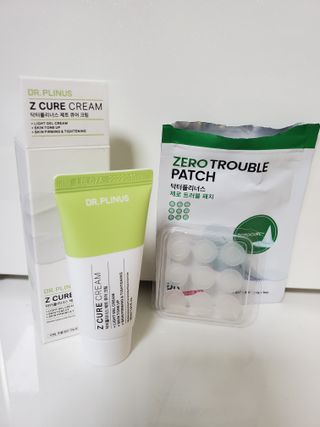 닥터플리너스 제트 큐어 크림 30ml + 제로 트러블 패치 9EA — 5점을 준 리뷰어가 2022년 4월 올린 사용 사진
