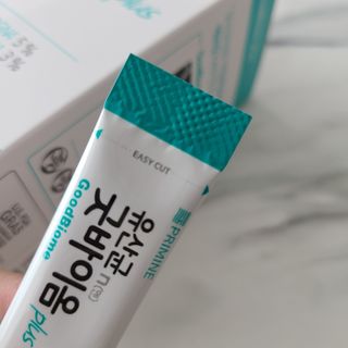 프리마인 유산균 국가지정연구소 선정, 살아있는 생유산균 200억 마리의 힘. 유산균n굿바이옴플러스 — 5점을 준 리뷰어가 2021년 10월 올린 사용 사진