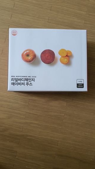 알쥬 리얼바디체인지 ABC주스 — 5점을 준 리뷰어가 2022년 8월 올린 사용 사진