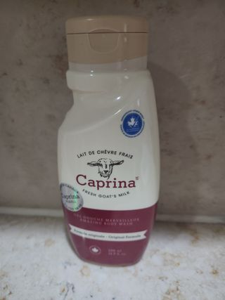 (구패키지)카프리나 프레쉬 산양밀크 어메이징 바디워시 500ml(오리지널향) — 5점을 준 리뷰어가 2023년 2월 올린 사용 사진