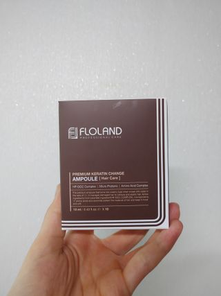 플로랜드 프리미엄 케라틴 체인지 헤어앰플 — 4점을 준 리뷰어가 2021년 6월 올린 사용 사진