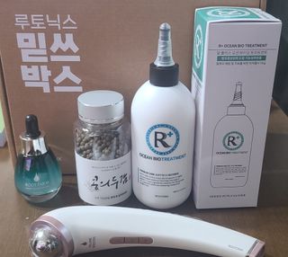 루토닉스 믿쓰박스 볼륨부스터 두피 홈케어 솔루션 — 5점을 준 리뷰어가 2021년 12월 올린 사용 사진