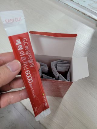 메타아르기닌 GC녹십자웰빙 메타 아르기닌 6000 플러스 오르니틴 — 5점을 준 리뷰어가 2022년 6월 올린 사용 사진