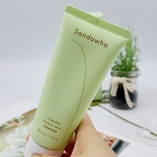스킨큐어 산다화 울트라 젠틀 약산성 세안제 — 5점을 준 리뷰어가 2022년 8월 올린 사용 사진