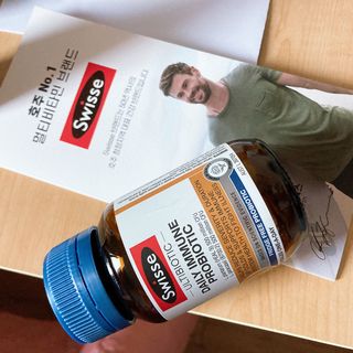 Swisse 스위스 데일리 이뮨 프로바이오틱스 10억, 30정 — 5점을 준 리뷰어가 2021년 4월 올린 사용 사진