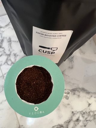 커스프 블렌드 당일 로스팅 커피원두 홀빈 드립커피 분쇄 200g — 5점을 준 리뷰어가 2022년 8월 올린 사용 사진