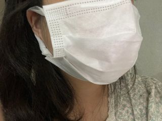 케이퓨리 KF80 덴탈 귀편한 숨쉬기편한 마스크 50매 — 5점을 준 리뷰어가 2022년 10월 올린 사용 사진