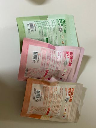 아비삭라이스볼 3종 /딸기,후르츠,단호박 — 3점을 준 리뷰어가 2021년 4월 올린 사용 사진