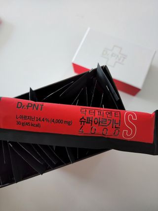 닥터피엔티 [Dr.PNT] 남성 활력폭팔 부스터, 슈퍼 아르기닌 4000 [1개월분] — 5점을 준 리뷰어가 2022년 5월 올린 사용 사진