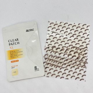 에버렐 아크네 클리어 패치 오리지널(40매) + XL(8매) 1세트, 각 1개씩 — 5점을 준 리뷰어가 2022년 5월 올린 사용 사진