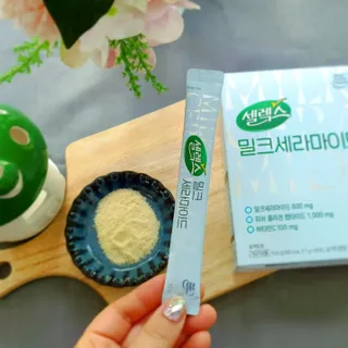 셀렉스스포츠 셀렉스 밀크세라마이드 저분자피쉬콜라겐 28포 X 1박스 — 5점을 준 리뷰어가 2021년 8월 올린 사용 사진