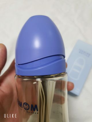유비맘 PPSU 젖병 노꼭지_200ml_컬러 랜덤 발송 — 5점을 준 리뷰어가 2021년 1월 올린 사용 사진