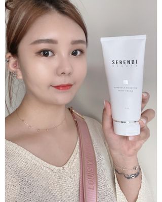 세렌디뷰티 퓨어델라 부스팅 바디크림 — 5점을 준 리뷰어가 2021년 8월 올린 사용 사진