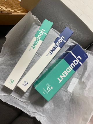 리퀴덴트 오랄케어 온가족용 리퀴덴트 더더 오랄케어 무불소 치약 + 임상시험완료 이중 미세 엠보싱 칫솔 올데이세트 — 5점을 준 리뷰어가 2021년 1월 올린 사용 사진