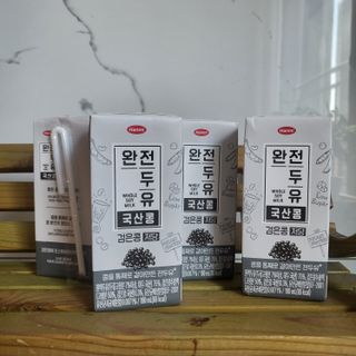 완전두유 국산콩 저당 3종 — 5점을 준 리뷰어가 2022년 10월 올린 사용 사진