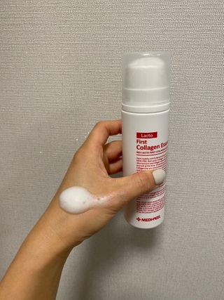 메디필 레드 락토 퍼스트 콜라겐 에센스 — 4.5점을 준 리뷰어가 2021년 1월 올린 사용 사진