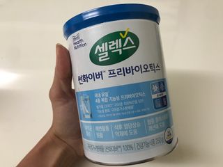 셀렉스 썬화이버 프리바이오틱스 — 5점을 준 리뷰어가 2021년 12월 올린 사용 사진