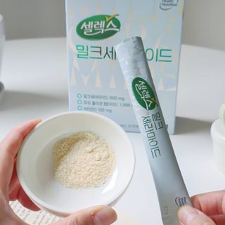 셀렉스스포츠 셀렉스 밀크세라마이드 저분자피쉬콜라겐 28포 X 1박스 — 5점을 준 리뷰어가 2021년 8월 올린 사용 사진