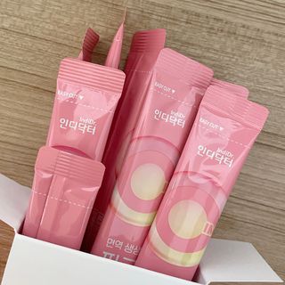 [인디닥터] 면역 생생 핑크 이뮨 젤리 — 5점을 준 리뷰어가 2022년 4월 올린 사용 사진