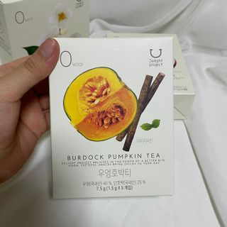 딜라이트 프로젝트 블렌딩티 우엉호박티, 히비후르츠티, 쟈스민캐모티 — 4점을 준 리뷰어가 2021년 7월 올린 사용 사진