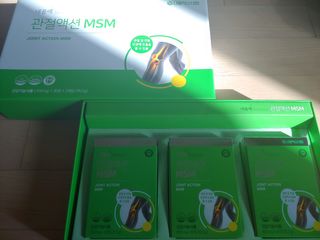 서울약사신협_내몸애발란스관절액션MSM_850mg x 90정 — 5점을 준 리뷰어가 2021년 3월 올린 사용 사진