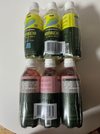 더그레잇티 콤부차 [매일유업] 더그레잇티 44kcal 콤부차 300ml *12개입 (오리지널 6개+베리리치 6개) — 4점을 준 리뷰어가 2023년 7월 올린 사용 사진