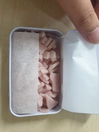 [아이스칩스] 무설탕 비건 자일리톨 캔디 7종 2개기준 — 5점을 준 리뷰어가 2021년 6월 올린 사용 사진