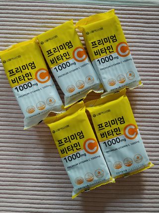 서울약사신협 프리미엄비타민C1000_2.5G x 100포 — 5점을 준 리뷰어가 2020년 12월 올린 사용 사진