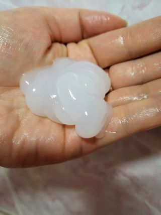 라로지크 X3 리페어 퍼퓸 헤어팩 150mℓ — 4점을 준 리뷰어가 2022년 1월 올린 사용 사진