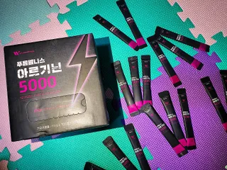 [푸름웰니스] 아르기닌 5000 (10g x 100포) — 4점을 준 리뷰어가 2022년 4월 올린 사용 사진