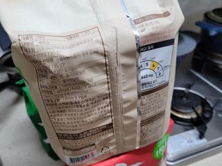 [풀무원] 자연은맛있다 정면, 백면, 홍면  세트 — 4.5점을 준 리뷰어가 2021년 4월 올린 사용 사진