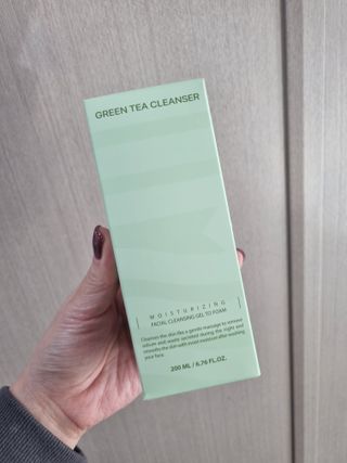 프리마인 메이크업과 들뜨는 각질까지 한방에 깐달걀로! 순하기까지한 셀베이스 그린티클렌저(200ml) — 5점을 준 리뷰어가 2023년 1월 올린 사용 사진