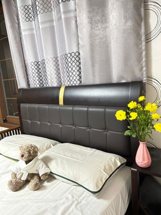 의식주의 비건 인증 오가닉 순면 베개 커버 레이어 커플 세트 — 5점을 준 리뷰어가 2023년 3월 올린 사용 사진