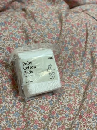 디어엘로디 프리미엄 유기농 베이비 솜티슈 40매 3 + 1 PACK — 5점을 준 리뷰어가 2021년 3월 올린 사용 사진